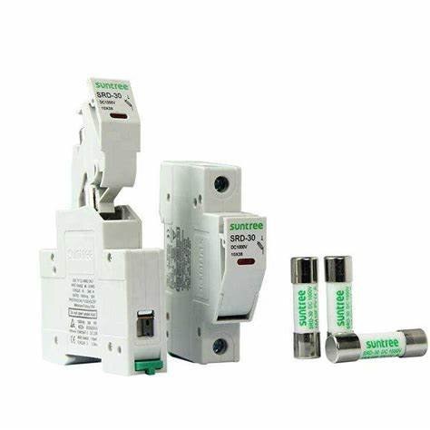 Fusible et Porte fusible Photovoltaïque DC 1000Vdc 15A