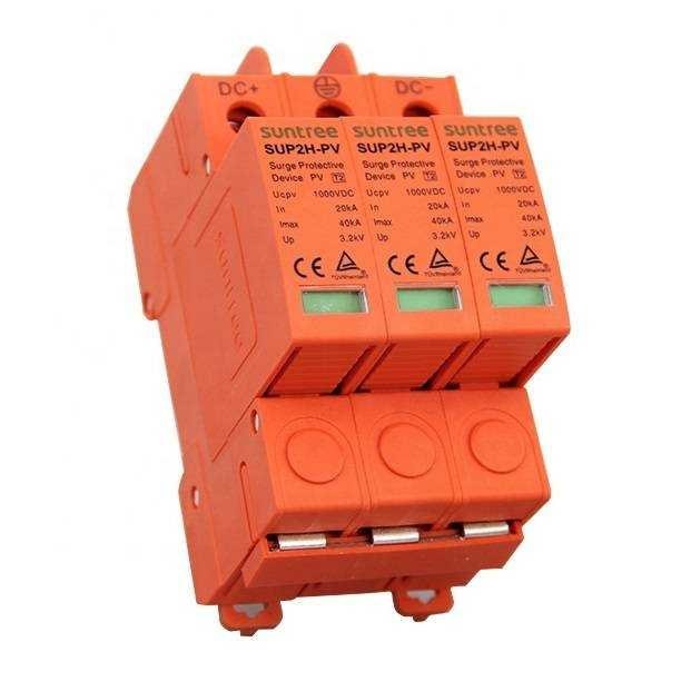 Parafoudre DC SUP2H1-PV 1200Vdc 3P 20-40KA