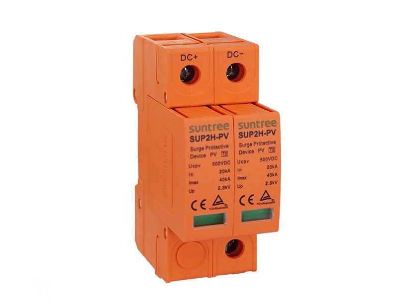 Parafoudre DC SUP2H1-PV 500Vdc 2P 20-40KA