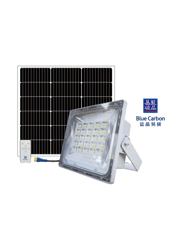 Projecteur solaire BLUE CARBON 300W