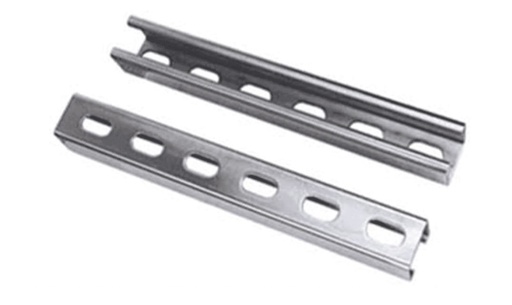 Rail perforé Acier Galvanisé 41x41x1.5mm²