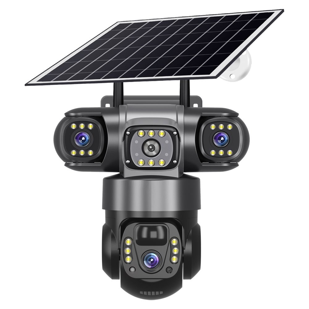 Caméra Solaire 4G V380 6K 15MP